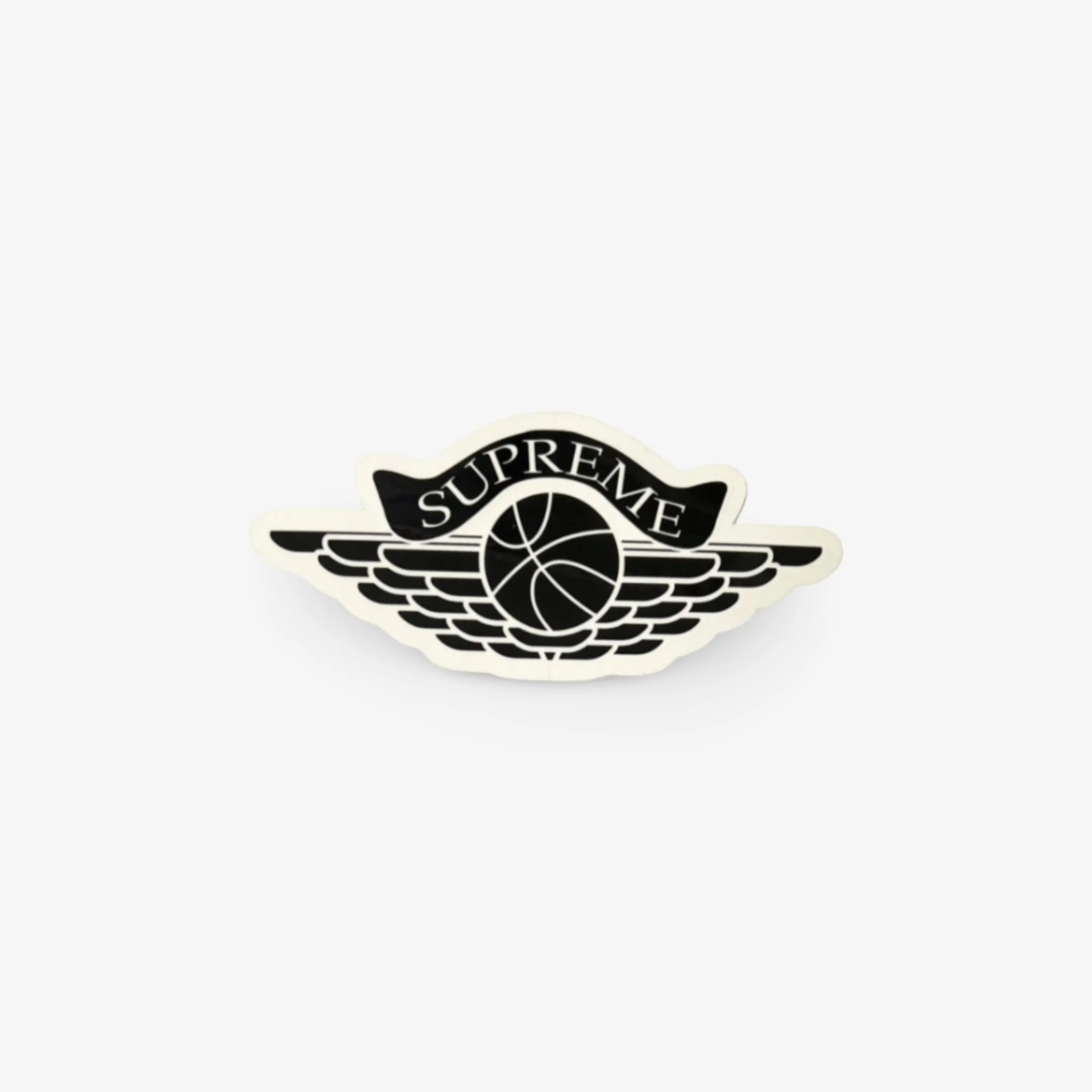 Supreme Sticker 'Michael Jordan Wings Logo' (Set of 6) Black / UNC Blue / Red (Standard + Mini) 1998