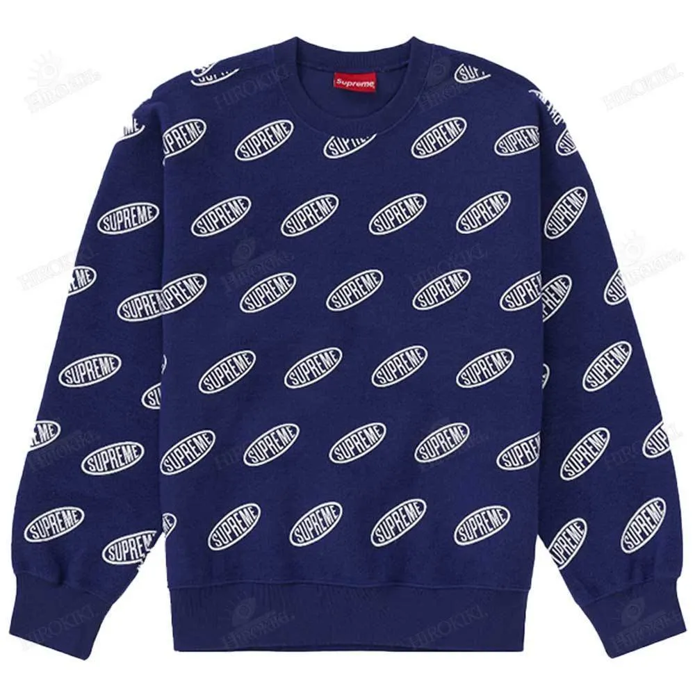 Supreme  |Unisex Street Style Collaboration Logo Sweatshirts