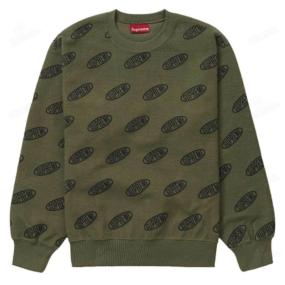 Supreme  |Unisex Street Style Collaboration Logo Sweatshirts