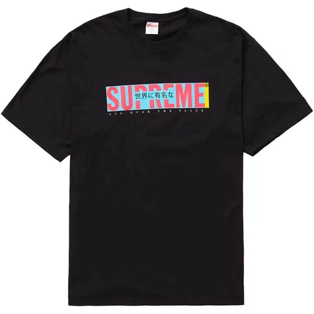 Supreme  |Unisex Street Style Collaboration Logo T-Shirts