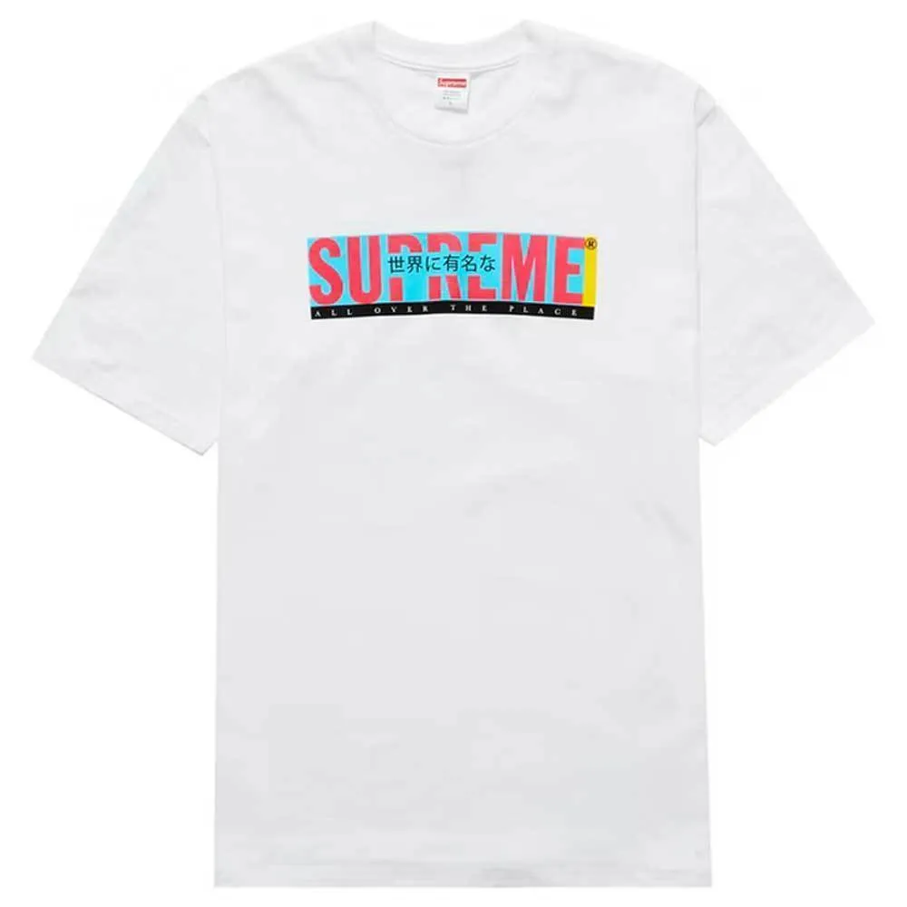 Supreme  |Unisex Street Style Collaboration Logo T-Shirts