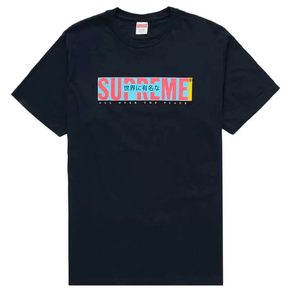 Supreme  |Unisex Street Style Collaboration Logo T-Shirts