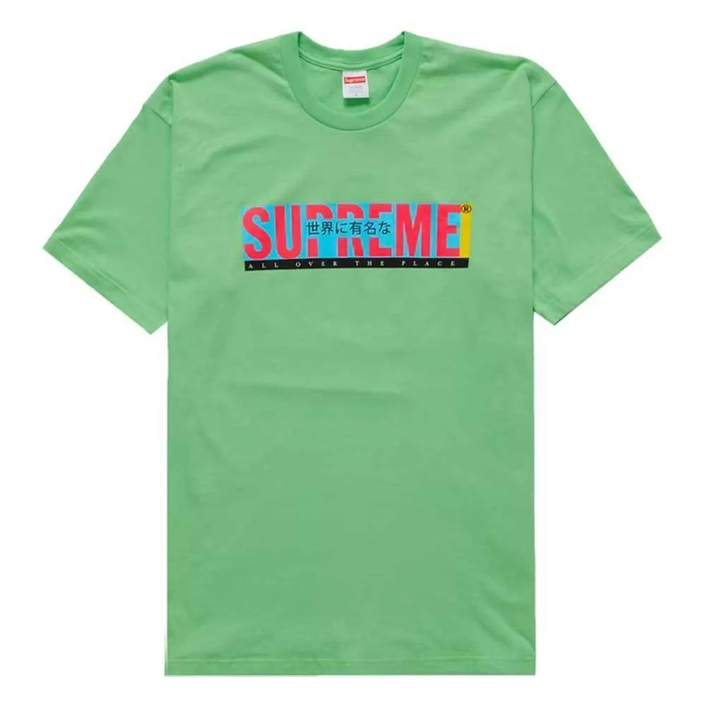 Supreme  |Unisex Street Style Collaboration Logo T-Shirts