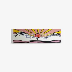 Supreme x Roy Lichtenstein Sticker 'Box Logo Sunrise' 2006