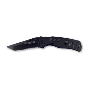 SW-CK10HBS NAVAJA PLEGABLE 4.1 TANTO NEGRO MARCA SMITH&WESSON