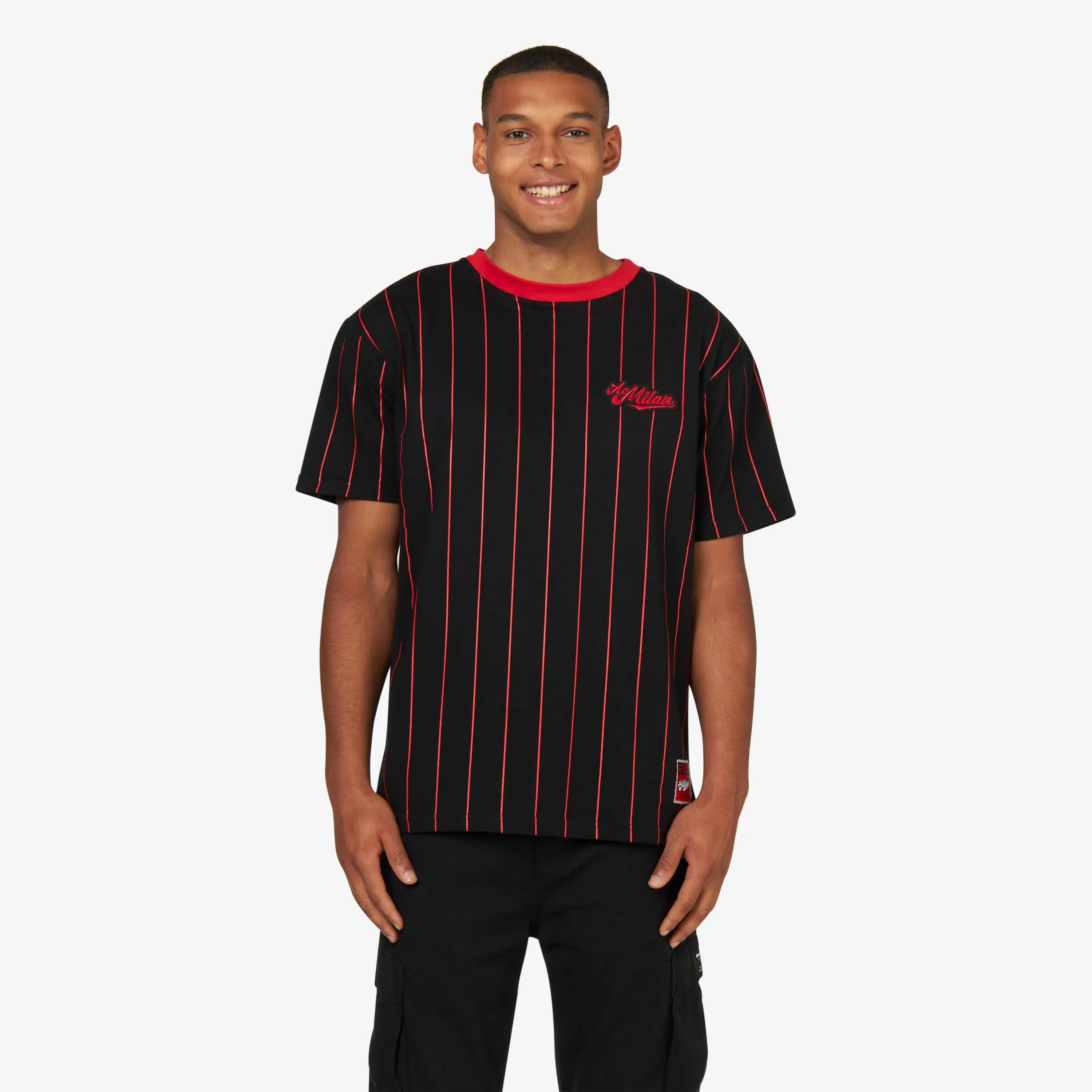 T-SHIRT PIN STRIPE MILAN URBAN COLLECTION NERA