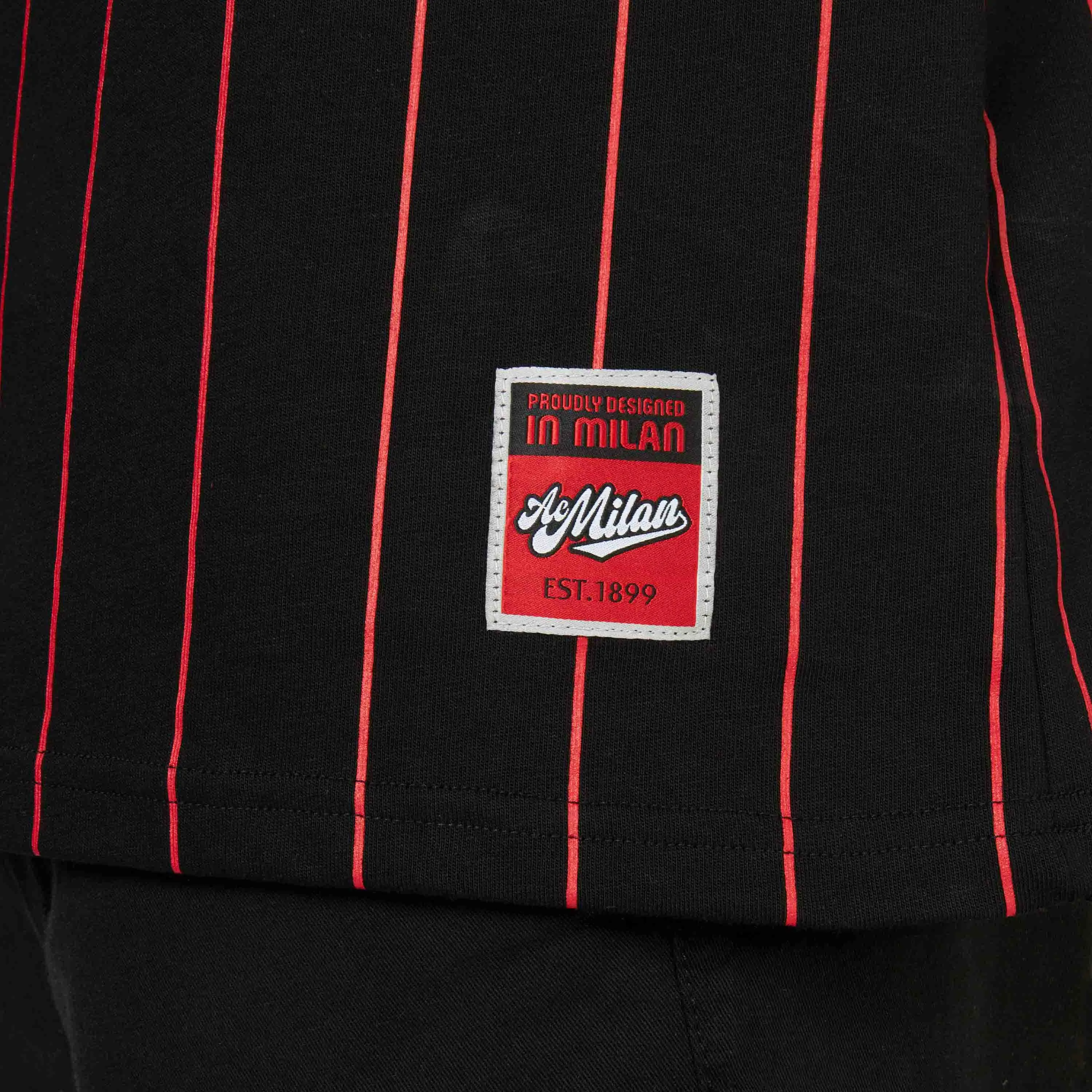 T-SHIRT PIN STRIPE MILAN URBAN COLLECTION NERA