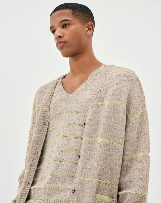 THE KNIT COMPANY  |Casual Style Unisex Street Style Cardigans