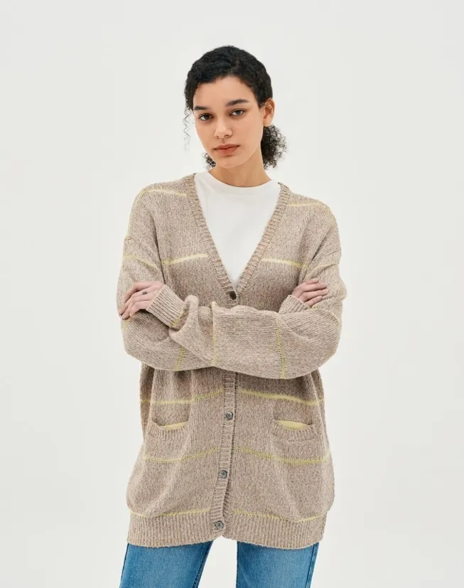 THE KNIT COMPANY  |Casual Style Unisex Street Style Cardigans