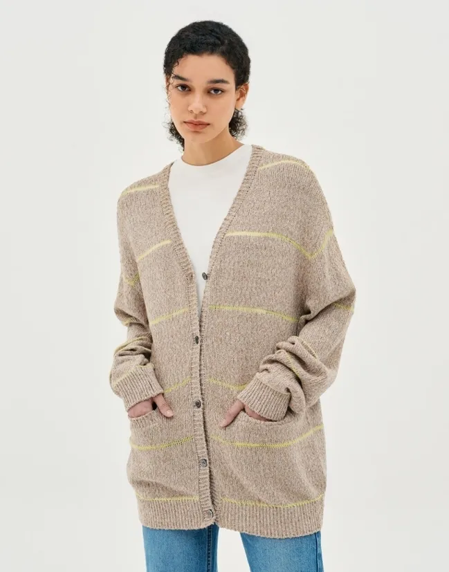 THE KNIT COMPANY  |Casual Style Unisex Street Style Cardigans