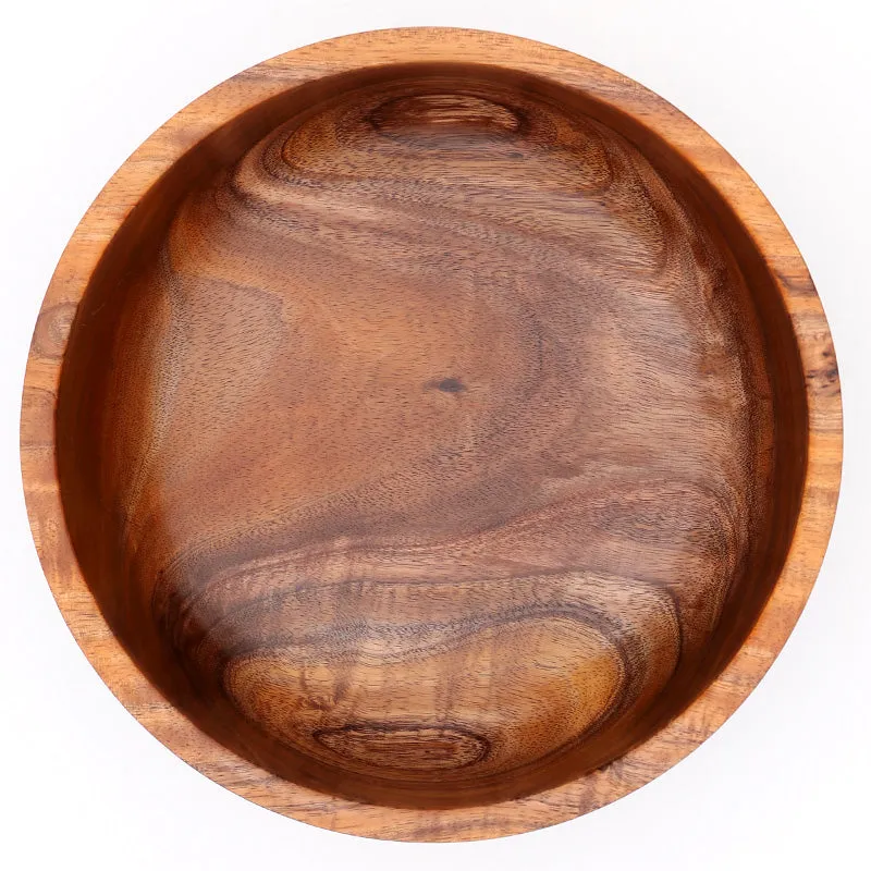 Traditional Hawaiian Koa Calabash Wood Bowl #715 - Large