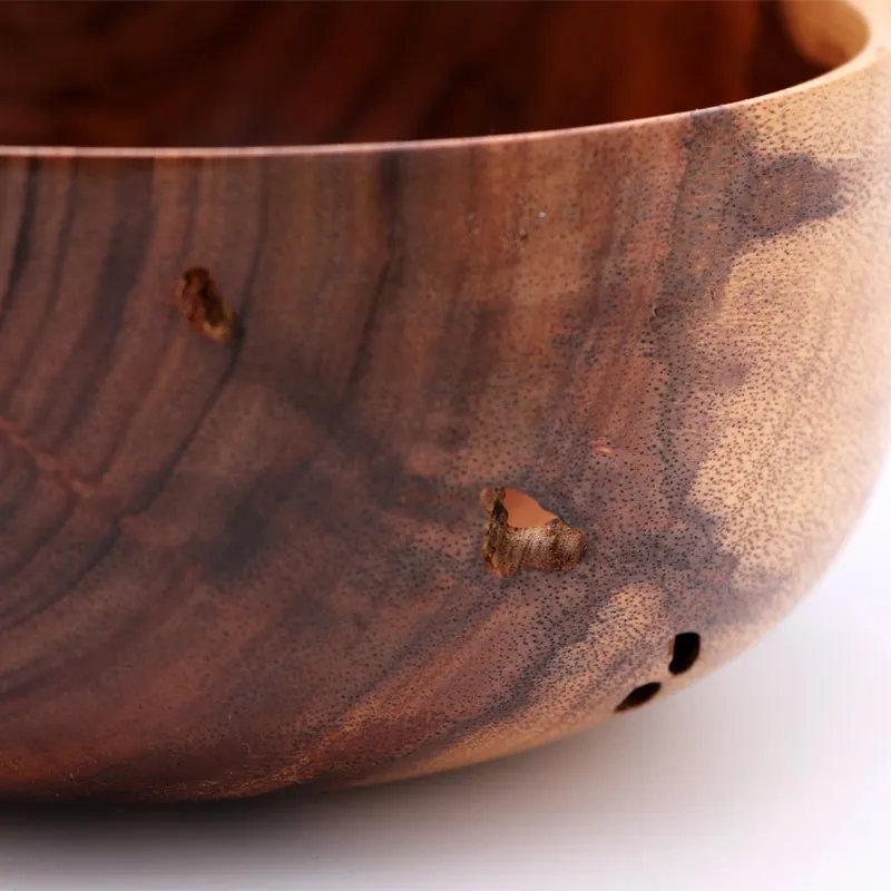 Traditional Hawaiian Koa Calabash Wood Bowl #723 - Medium