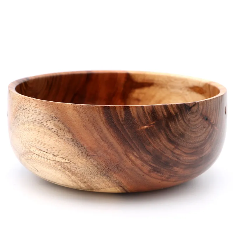 Traditional Hawaiian Koa Calabash Wood Bowl #723 - Medium