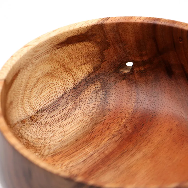 Traditional Hawaiian Koa Calabash Wood Bowl #723 - Medium