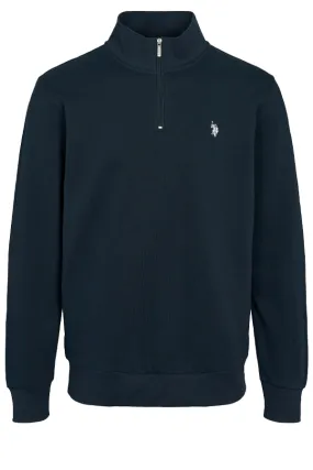 U.S. POLO ASSN. Half-Zip Sweatshirt Faik Navy