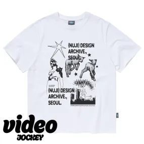 VIDEO JOCKEY  |Unisex Street Style Cotton T-Shirts