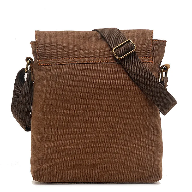 Vintage Canvas Messenger Bag