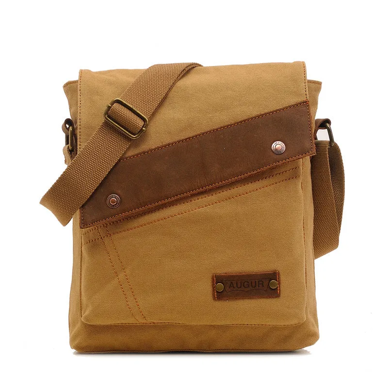 Vintage Canvas Messenger Bag