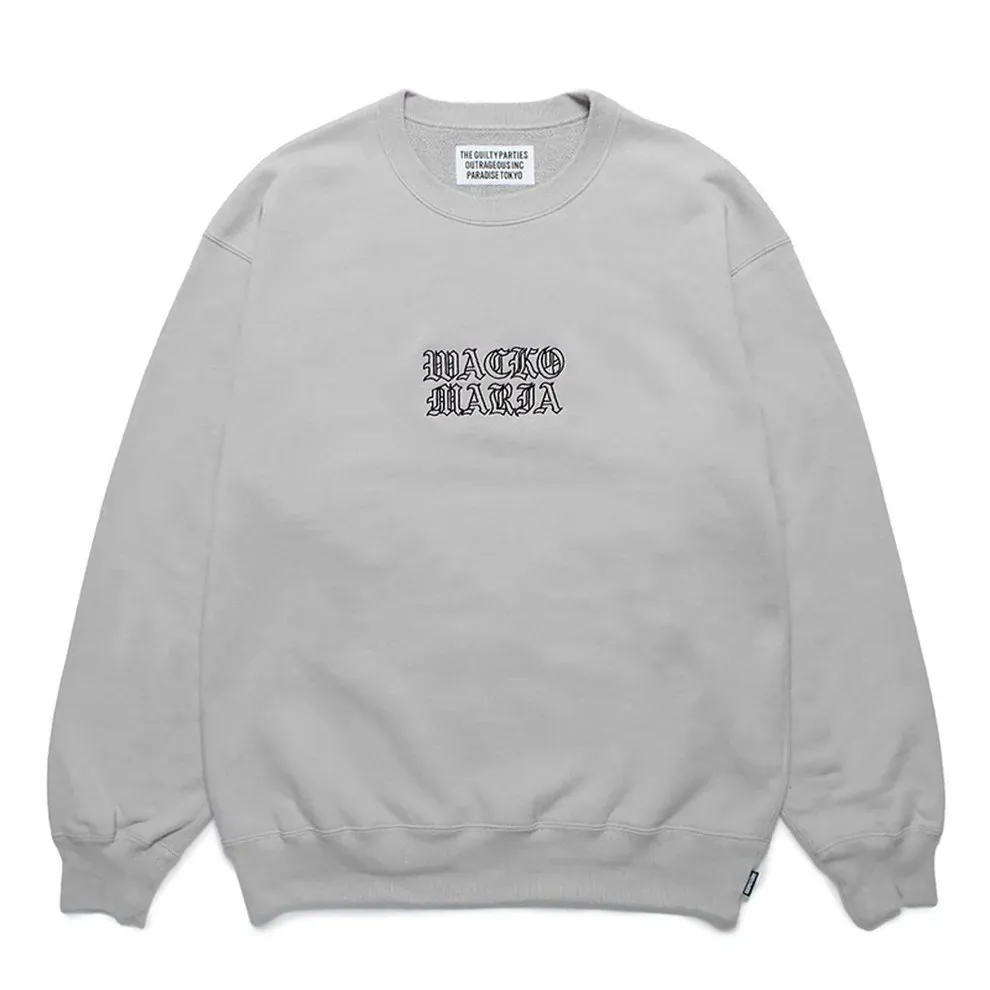 WACKO MARIA  |Unisex Street Style U-Neck Long Sleeves Cotton Sweatshirts