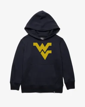 WEST VIRGINIA MOUNTAINEERS DISTRESSED IMPRINT '47 HEADLINE HOOD KIDS