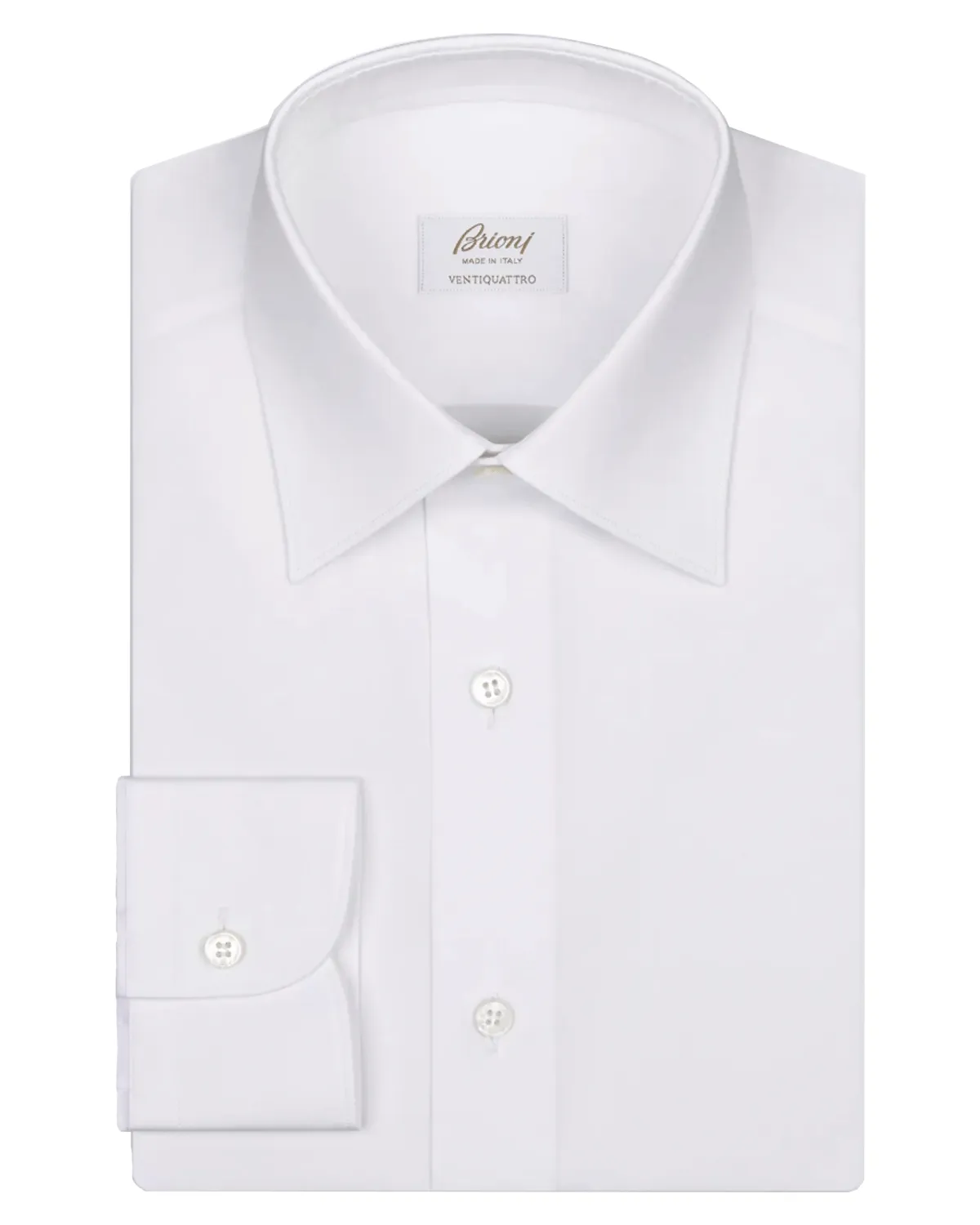 White Cotton Dress Shirt