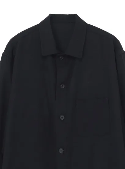 Yohji Yamamoto  |Unisex Wool Street Style Plain Designers Shirts